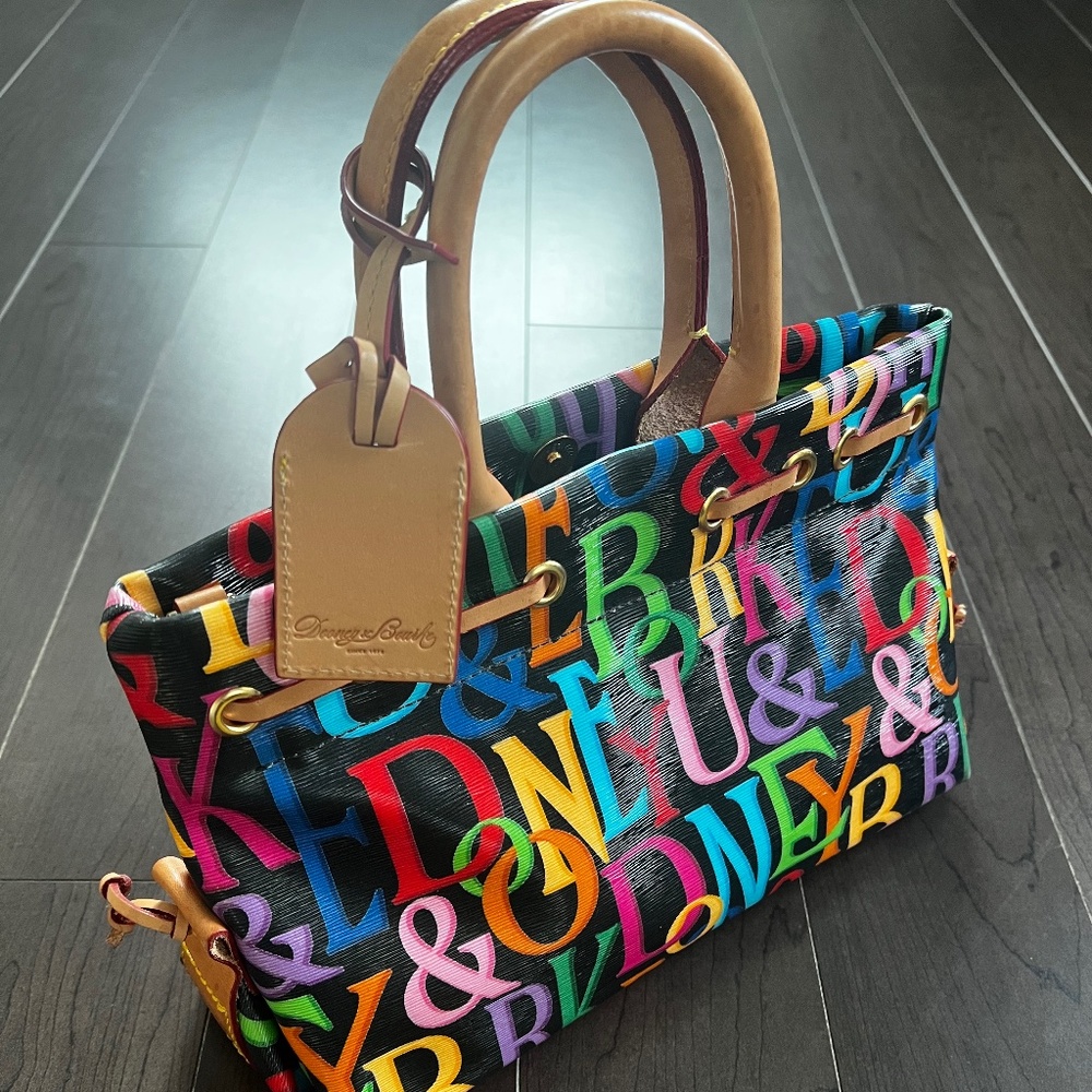 Dooney & Bourke Retro Small Grafica Multi-Color Shoulder Bag